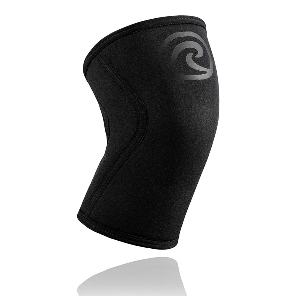 New Rehband Rx Knee-Sleeve Support 7mm Unisex Black XS, Powerlifting